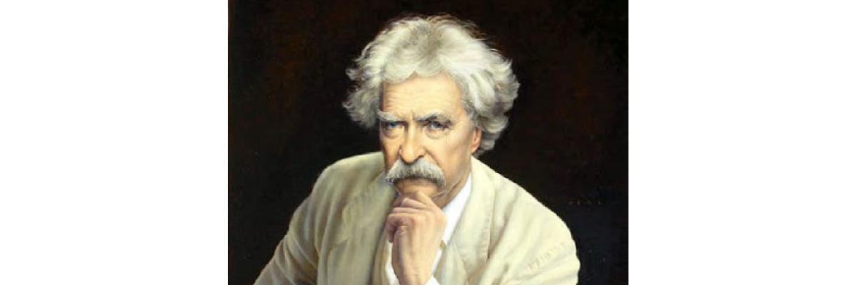 Where did the alias "Mark Twain" come from?