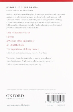 The Importance of Being Earnest and Other Plays