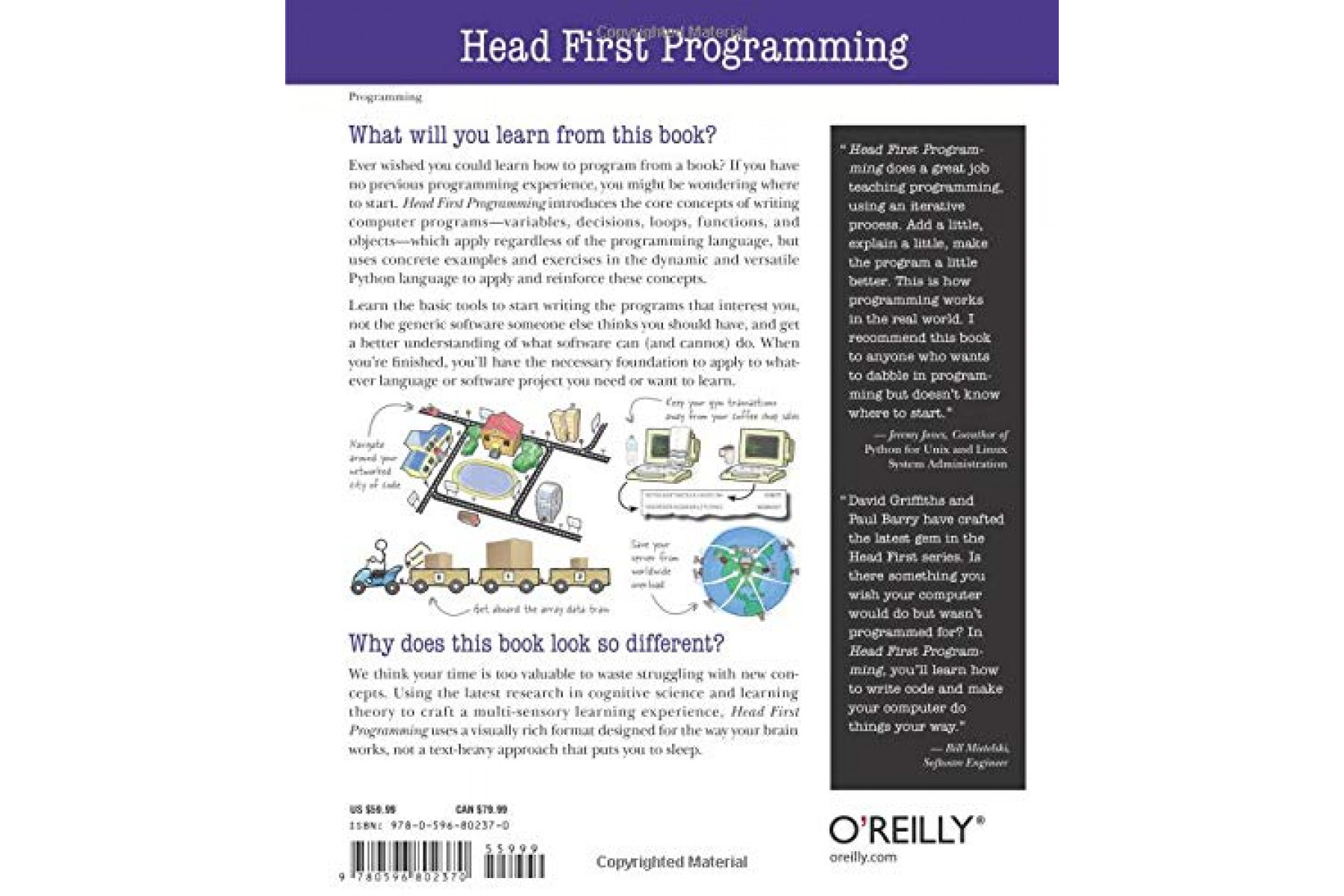Head First Programming: A learner's guide to programming using the Python language