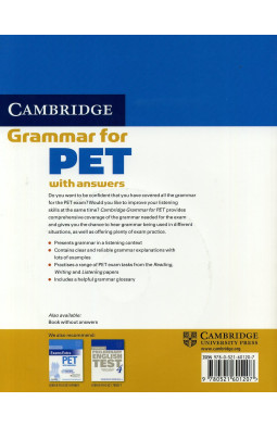 Cambridge Grammar for PET