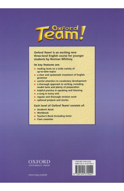 Oxford Team 3: Student's Book