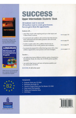 Success Upper Intermediate Students Book Pack