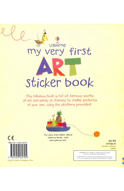 My First Art Sticker Book (My Very First Art Books)
