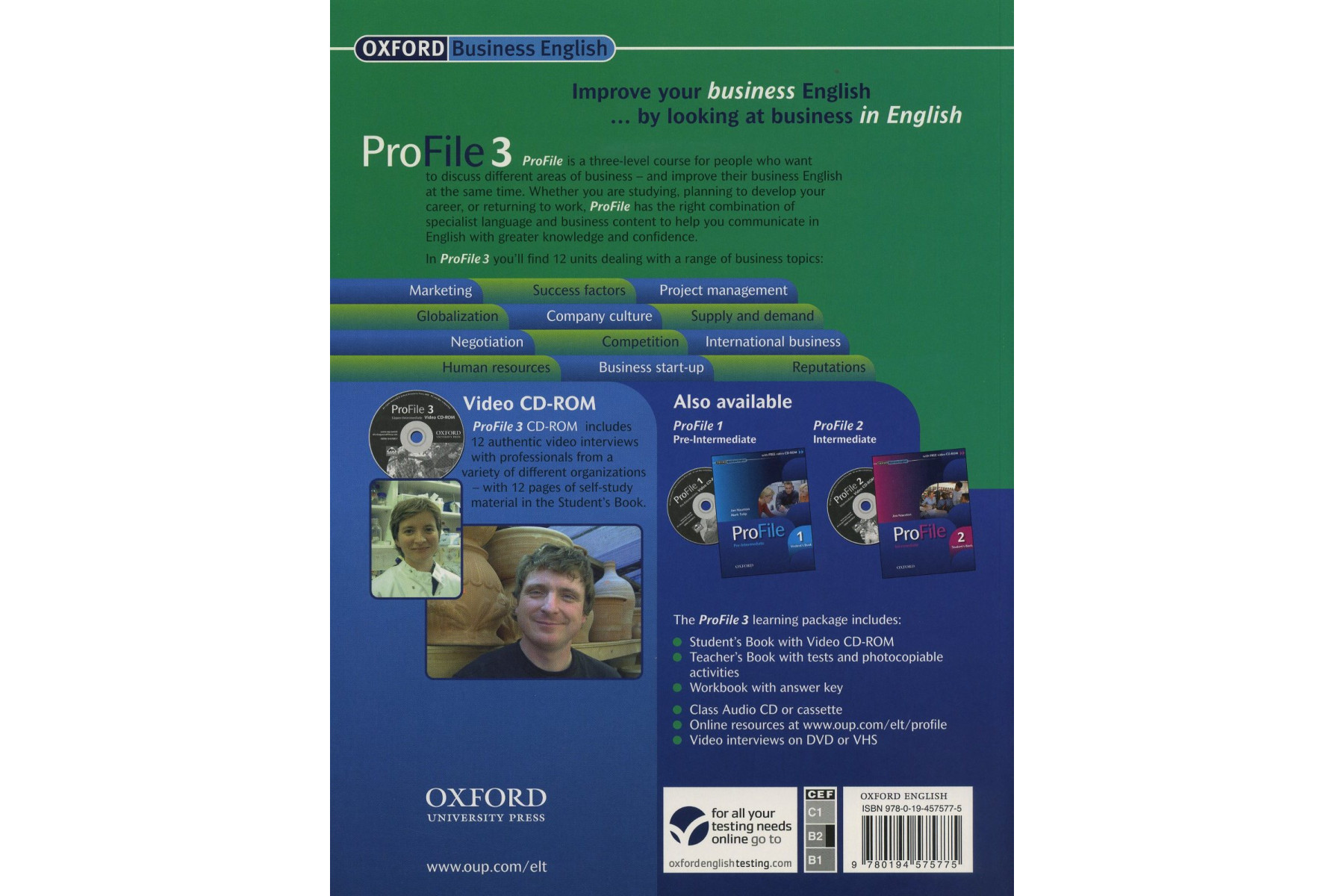 ProFile 3: Upper-Intermediate: Student's Pack