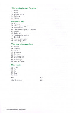 English Phrasal Verbs in Use With Answers : Advanced