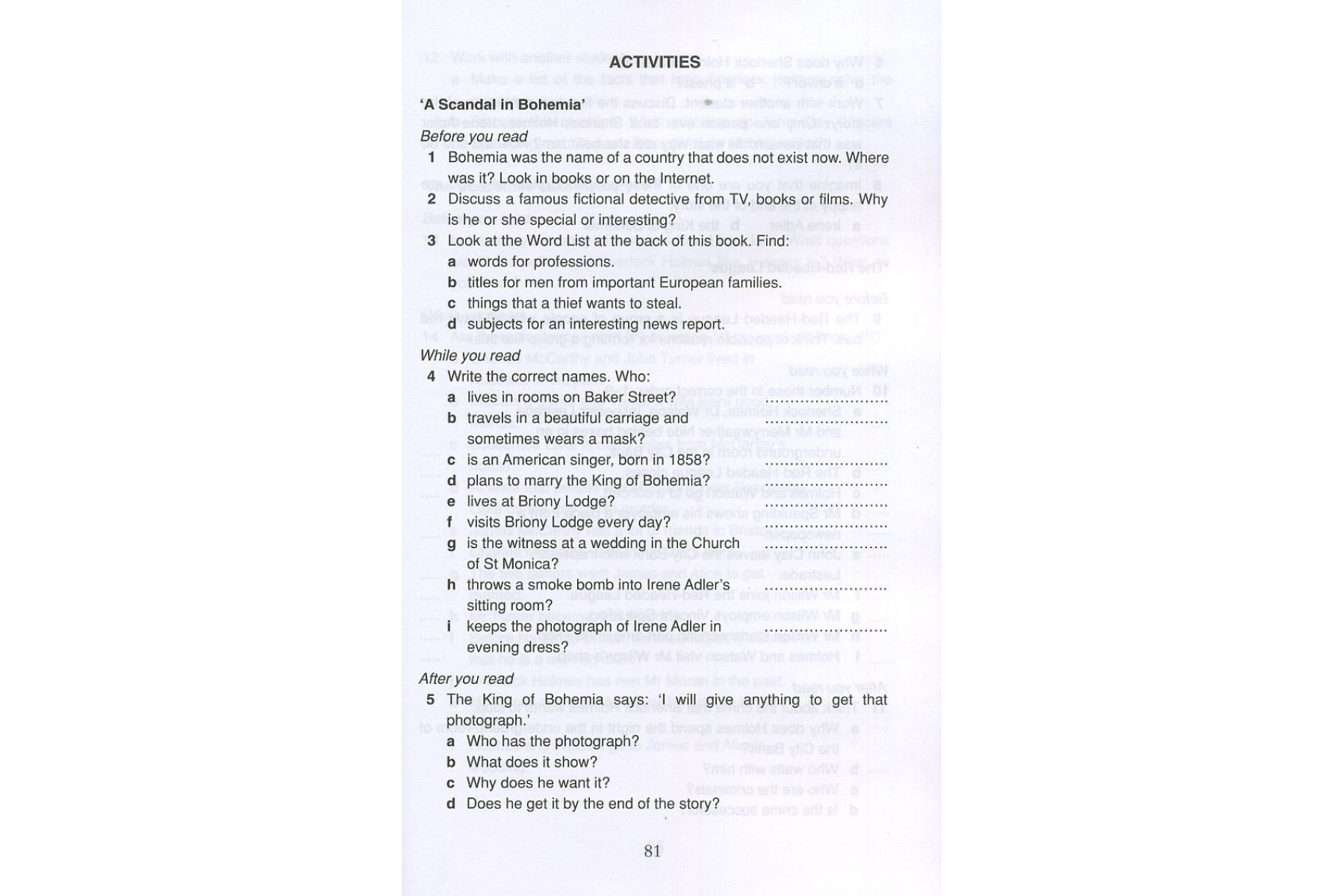 PR 3: A Scandal in Bohemia Book and MP3 Pack