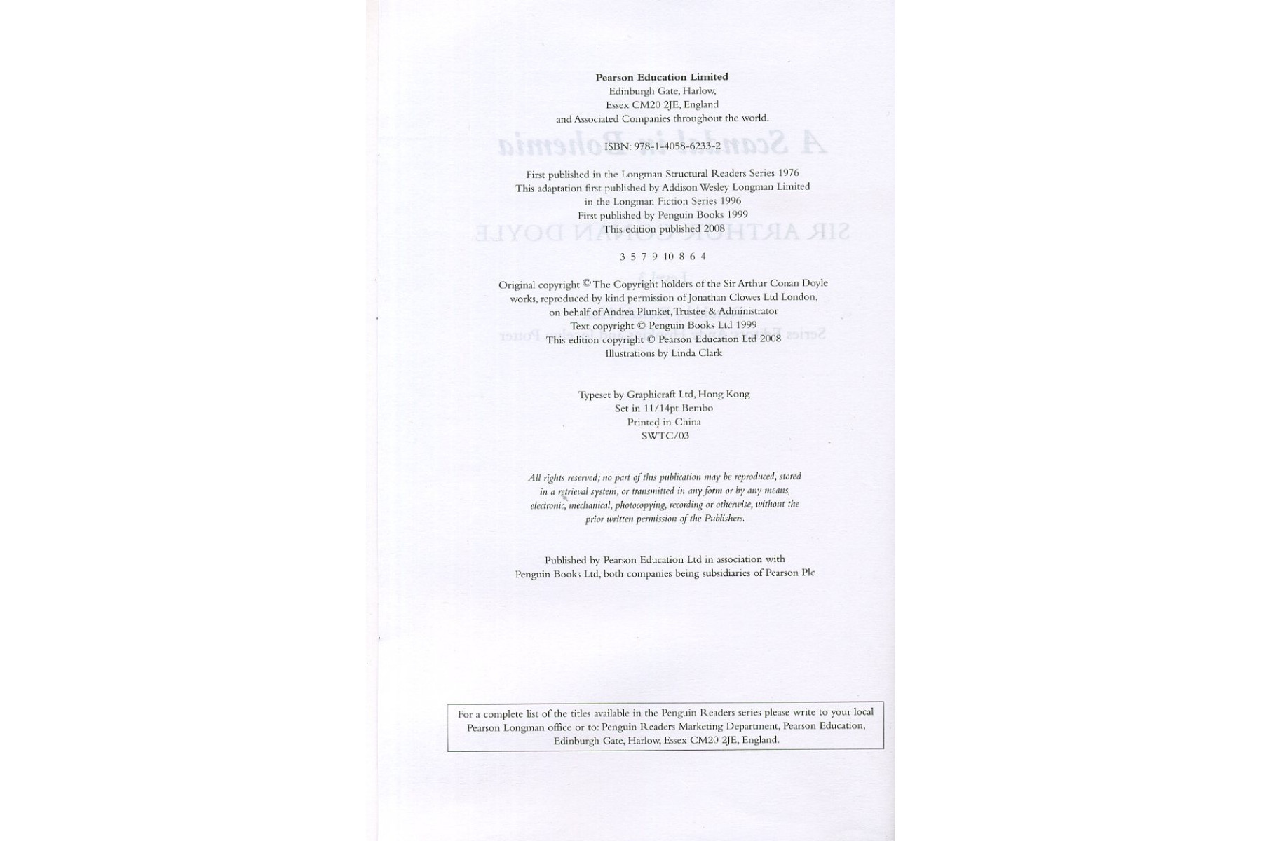 PR 3: A Scandal in Bohemia Book and MP3 Pack
