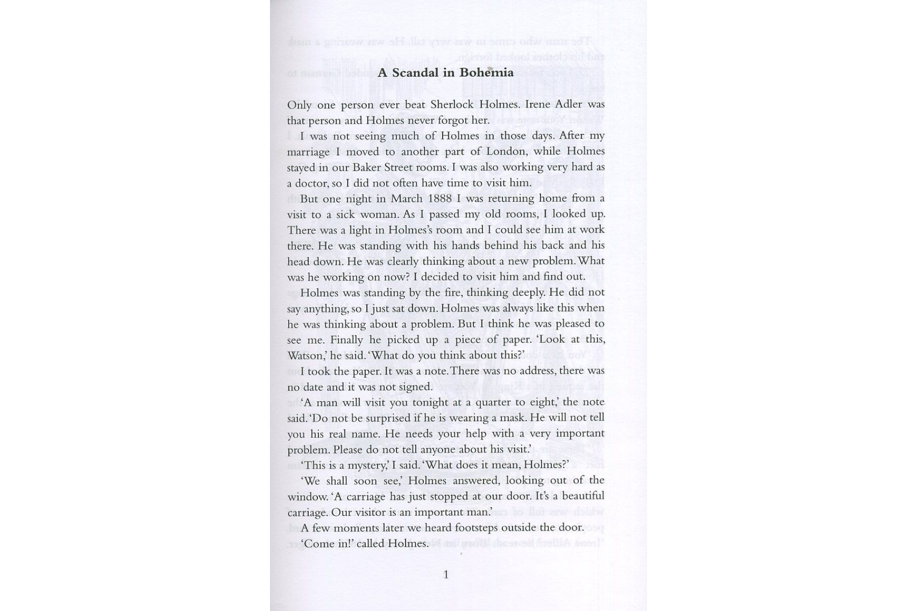 PR 3: A Scandal in Bohemia Book and MP3 Pack