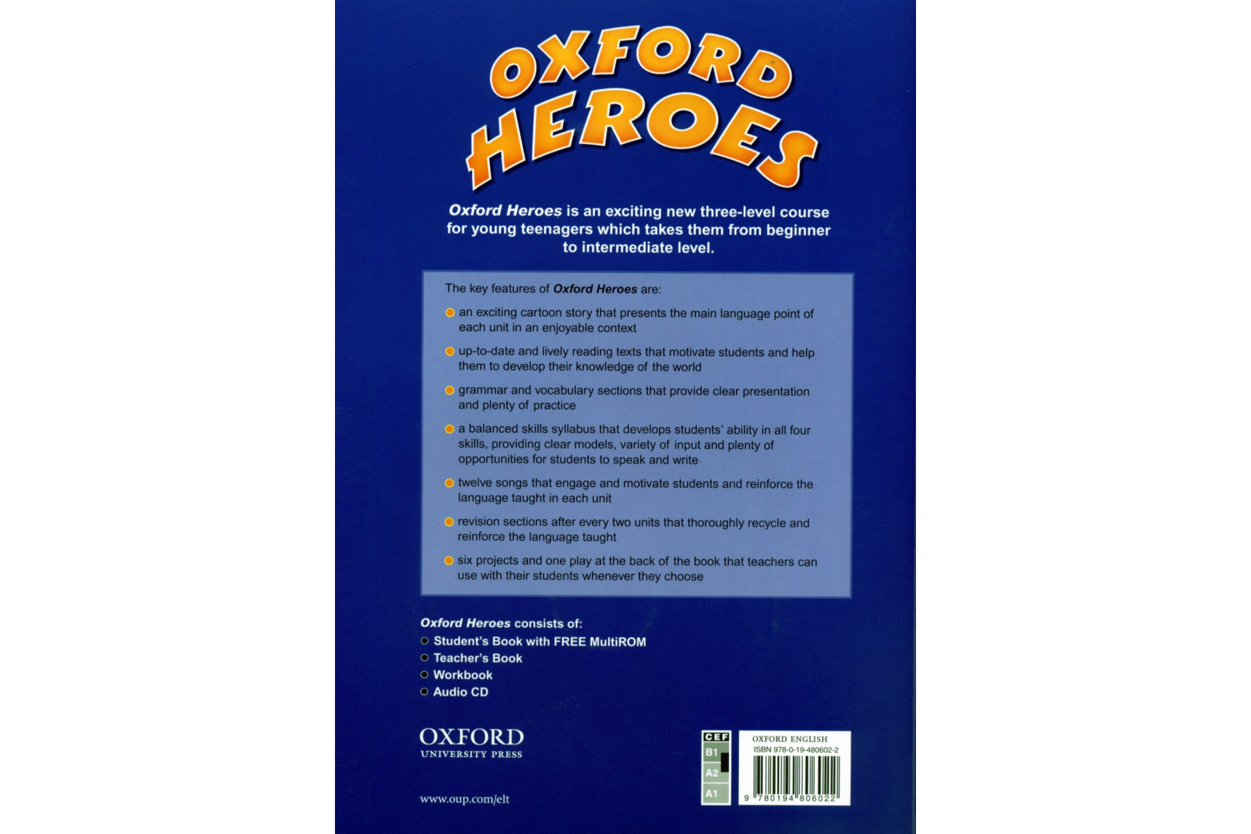 Oxford Heroes 3: Student Book Pack
