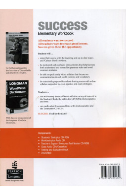Success Elementary Workbook and CD Pack