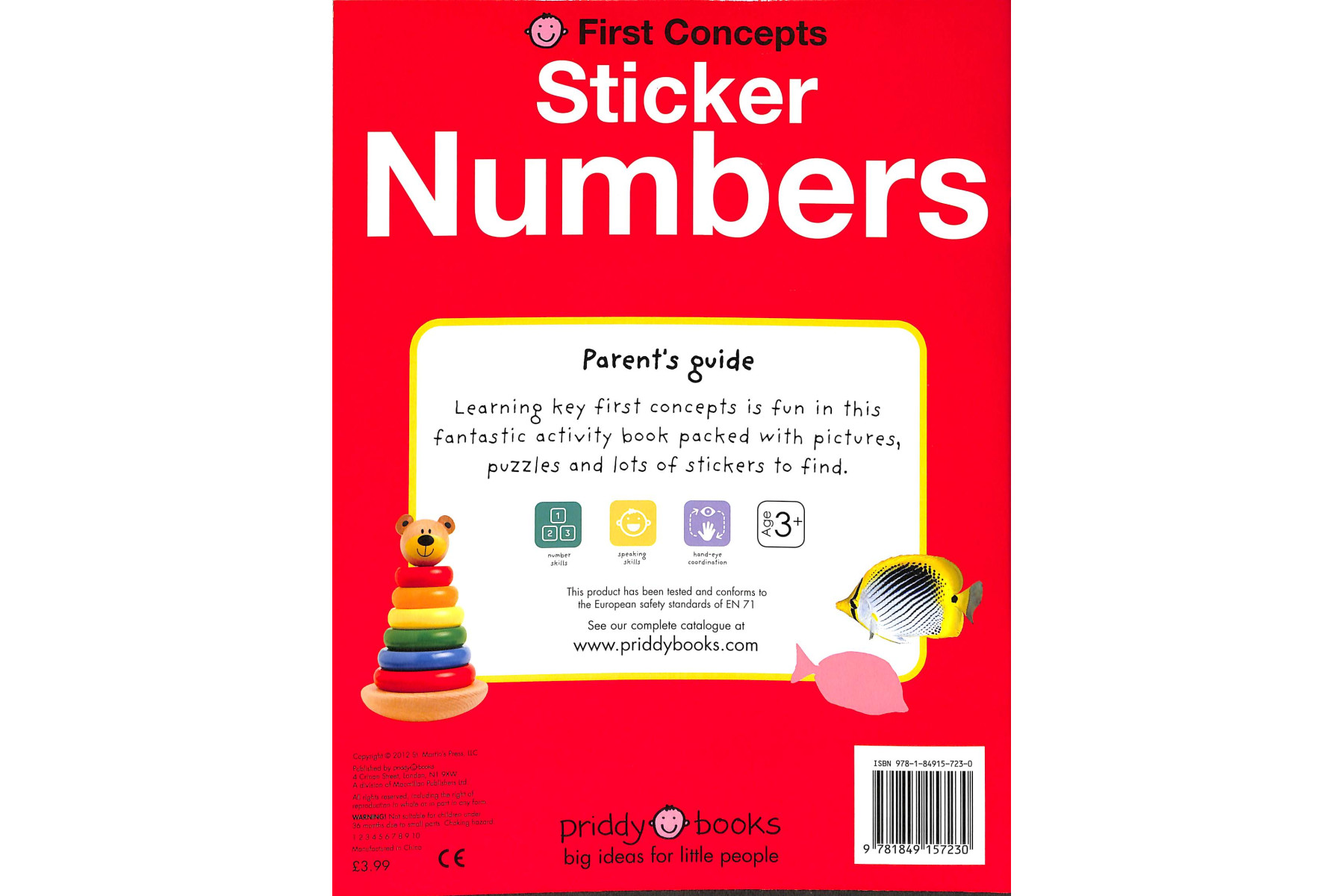 Numbers (First Concepts Sticker)