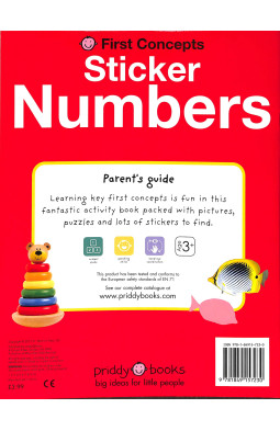 Numbers (First Concepts Sticker)