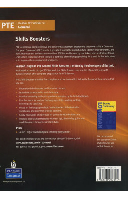 Pearson Test of English General Skills Booster 4 Students' Book and CD Pack