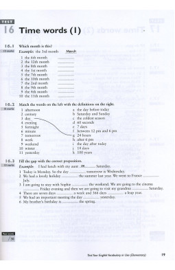 Test Your English Vocabulary in Use: Elementary