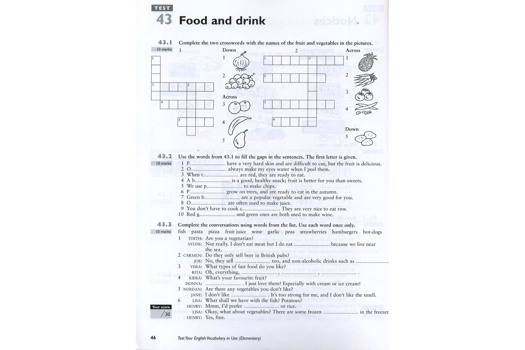 Test Your English Vocabulary in Use: Elementary
