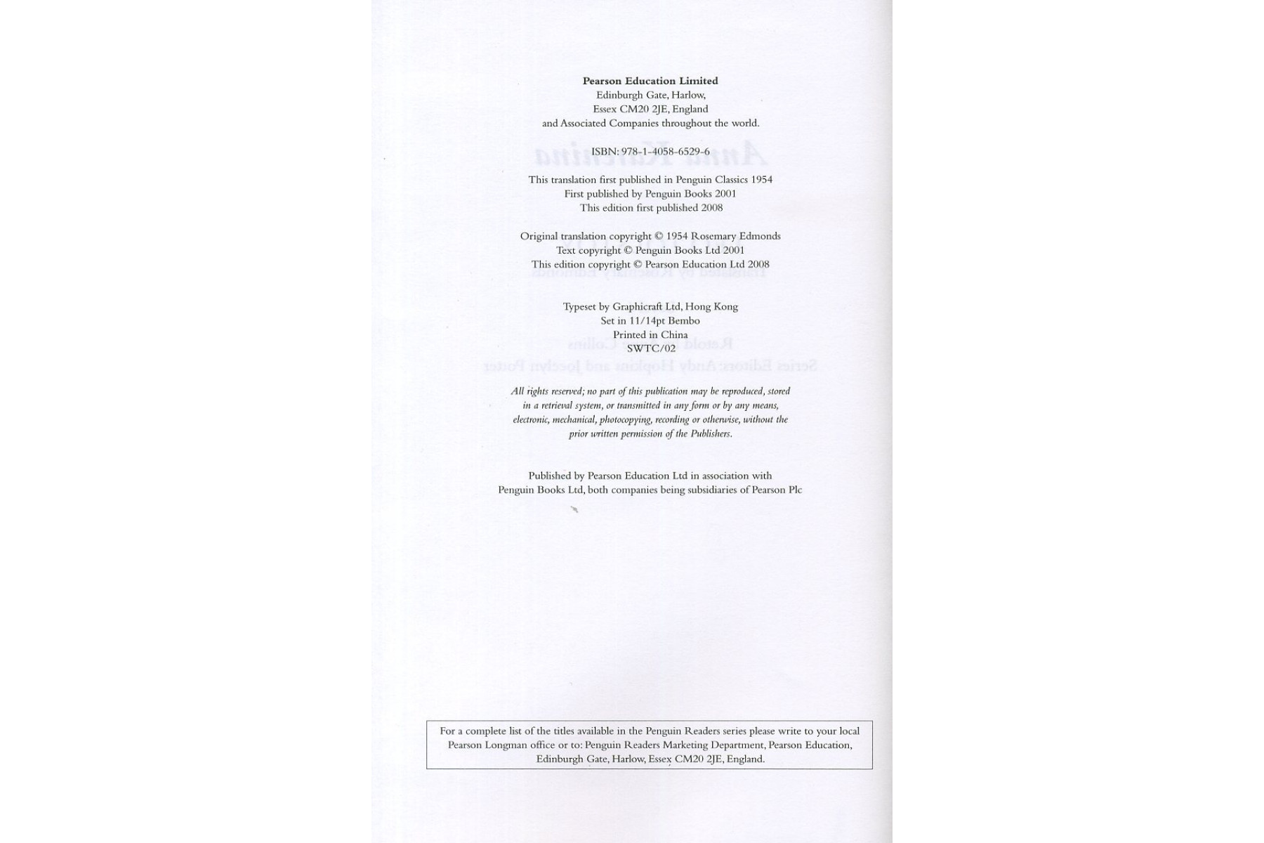 PR 6: Anna Karenina &Book and MP3 Pack