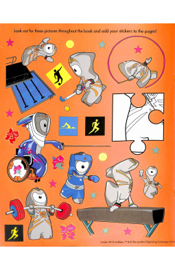 London 2012 Sticker Colouring Book: An Official London 2012 Olympic Games