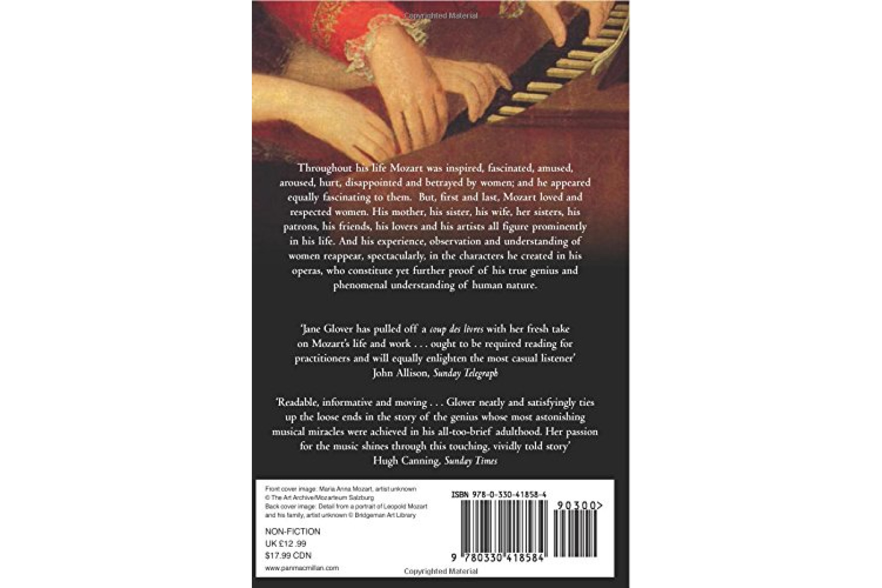 Mozart's Women: His Family, His Friends, His Music
