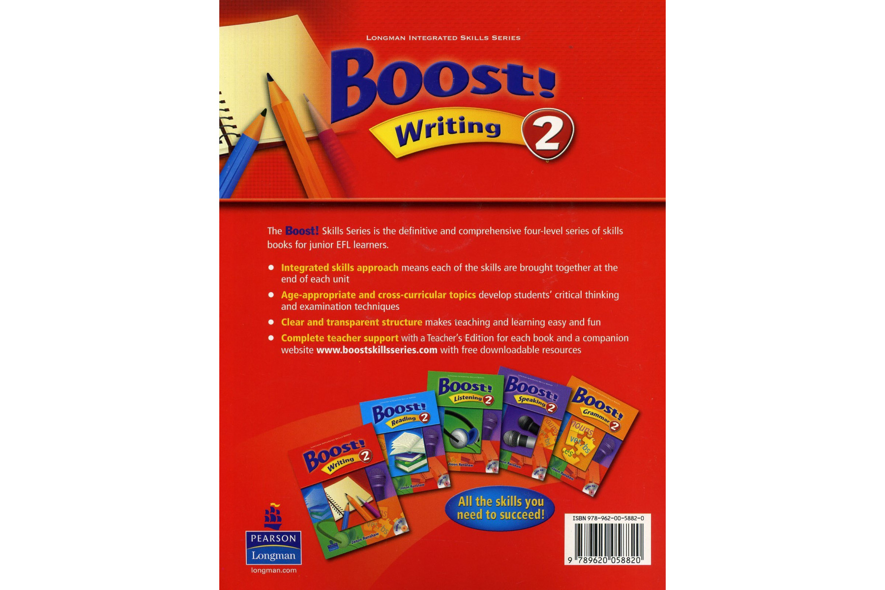 Boost! Writing: Student Book Level 2