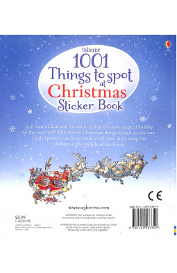 1001 Christmas Things to Spot Sticker Book