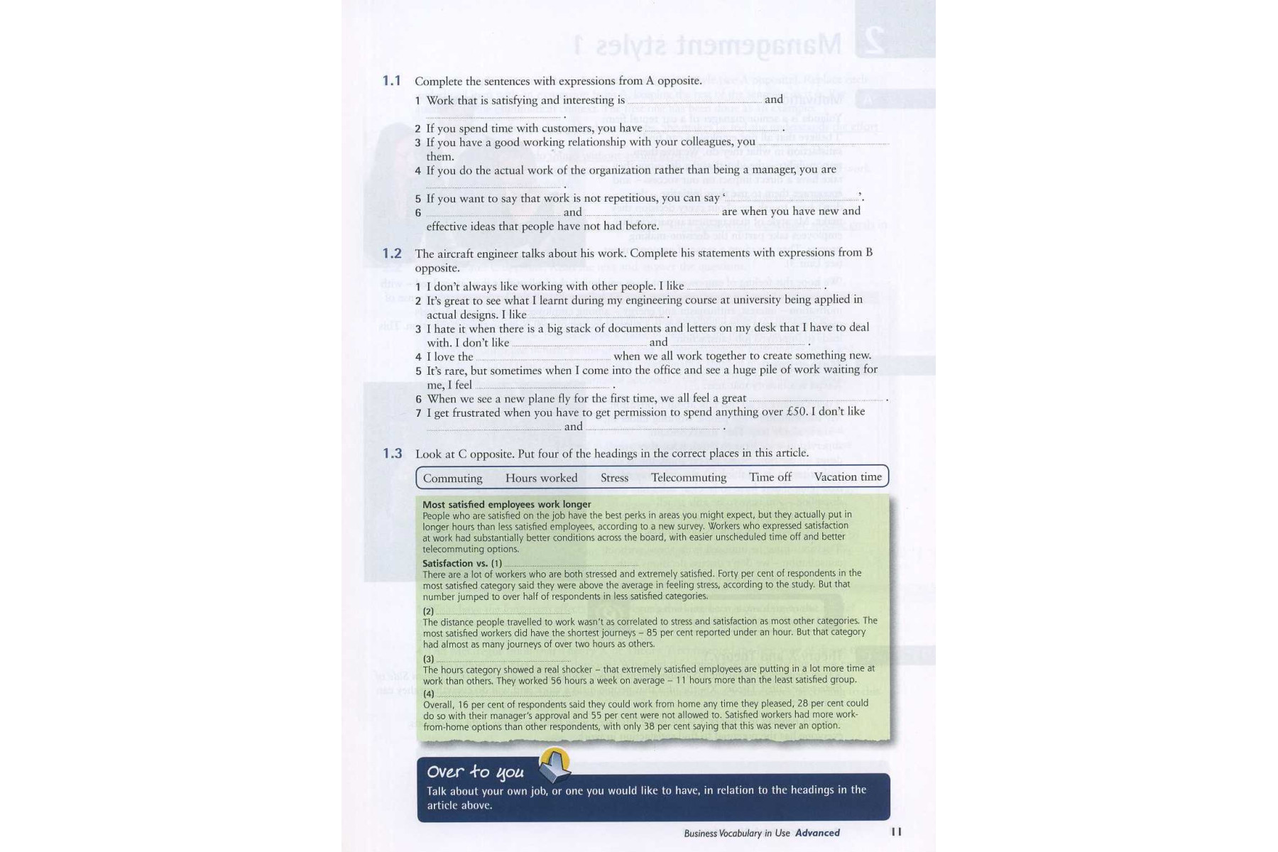 Business Vocabulary in Use: Advanced Second edition