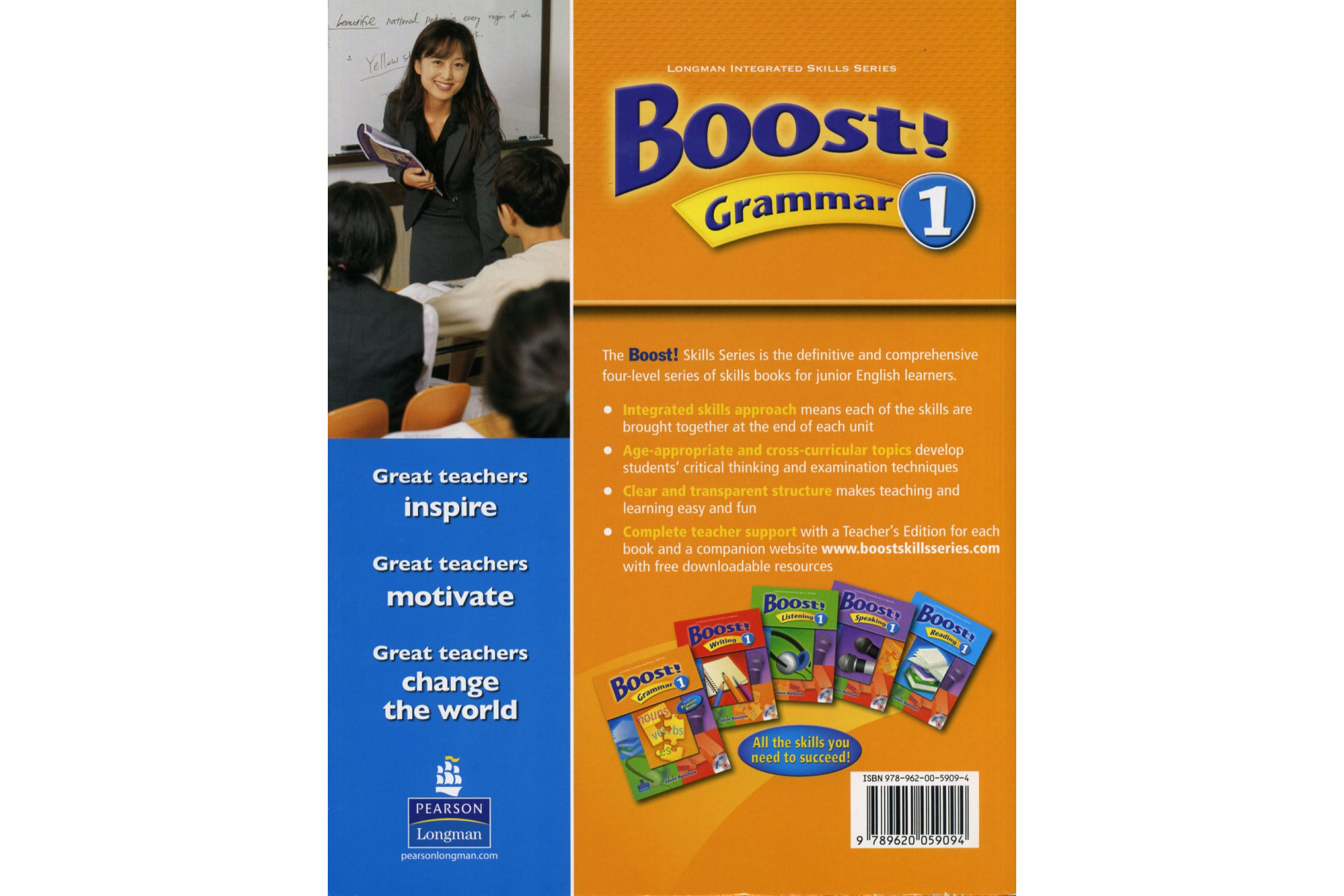 Boost! Grammar: Teacher's Book Level 1