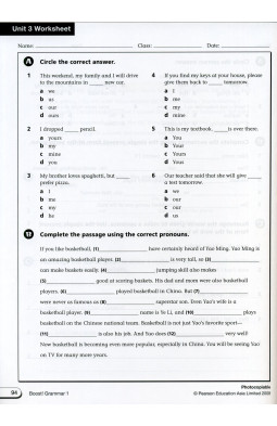 Boost! Grammar: Teacher's Book Level 1