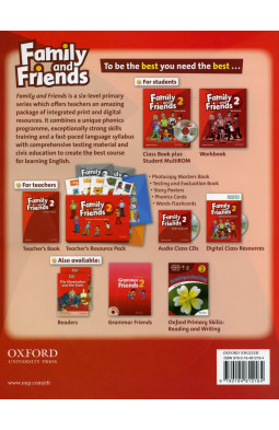 Family and Friends: 2: Class Book and MultiROM Pack