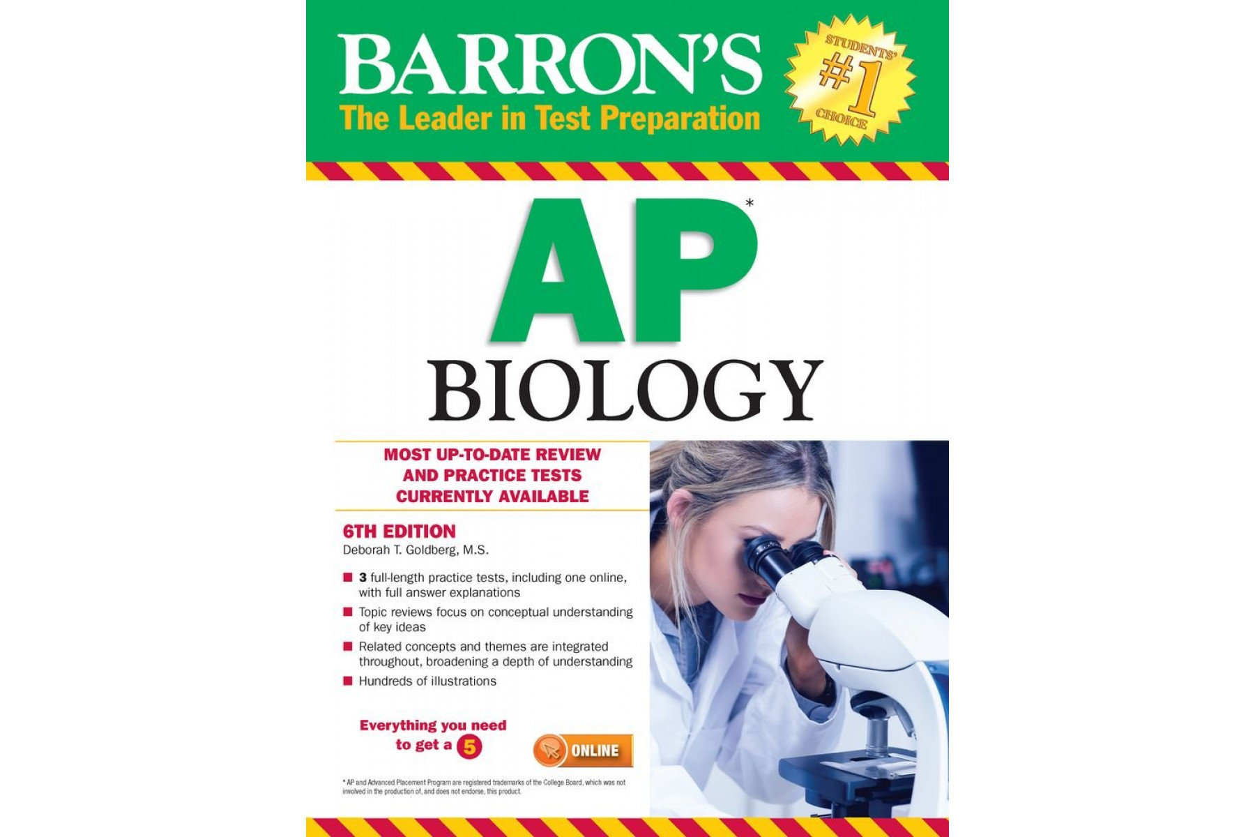 Barron's AP Biology, 6th Edition