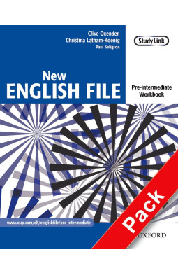 New English File: Pre-intermediate: Workbook with key and MultiROM Pack