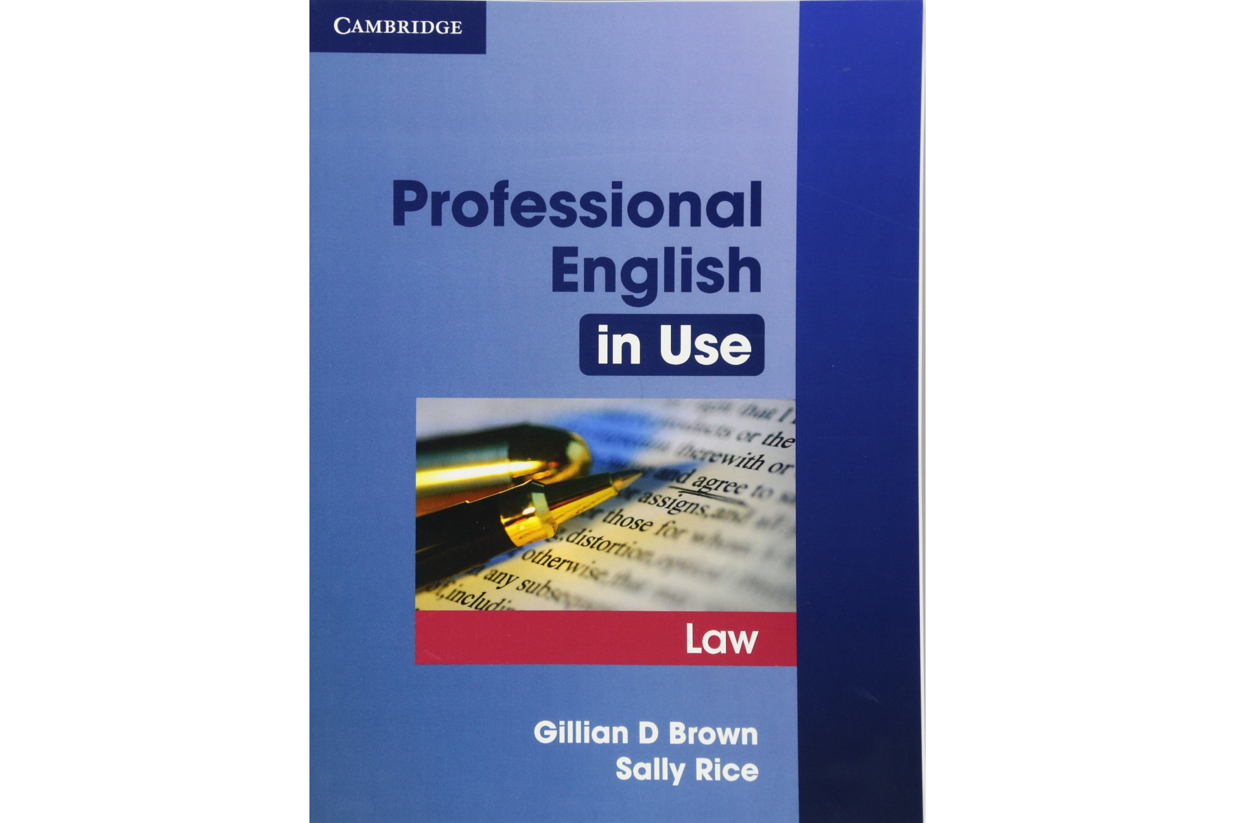 Professional english in Use Law