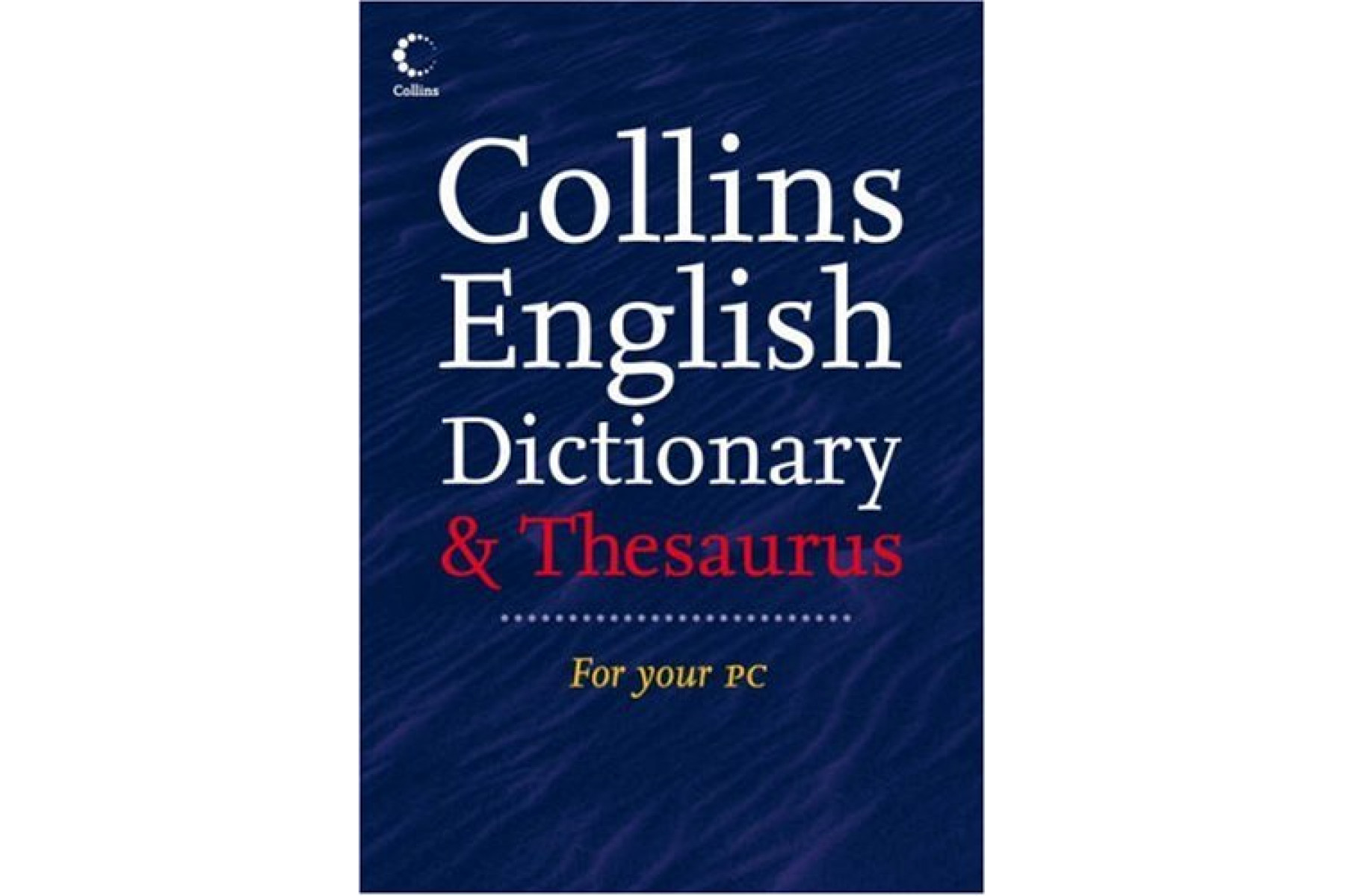 Collins English Dictionary and Thesaurus on CD-Rom
