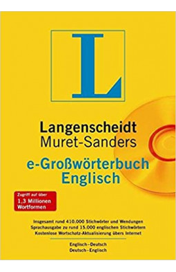 Muret Sanders e-Grossworterbuch Deutsch - Englisch. Langenscheidt. CD-ROM