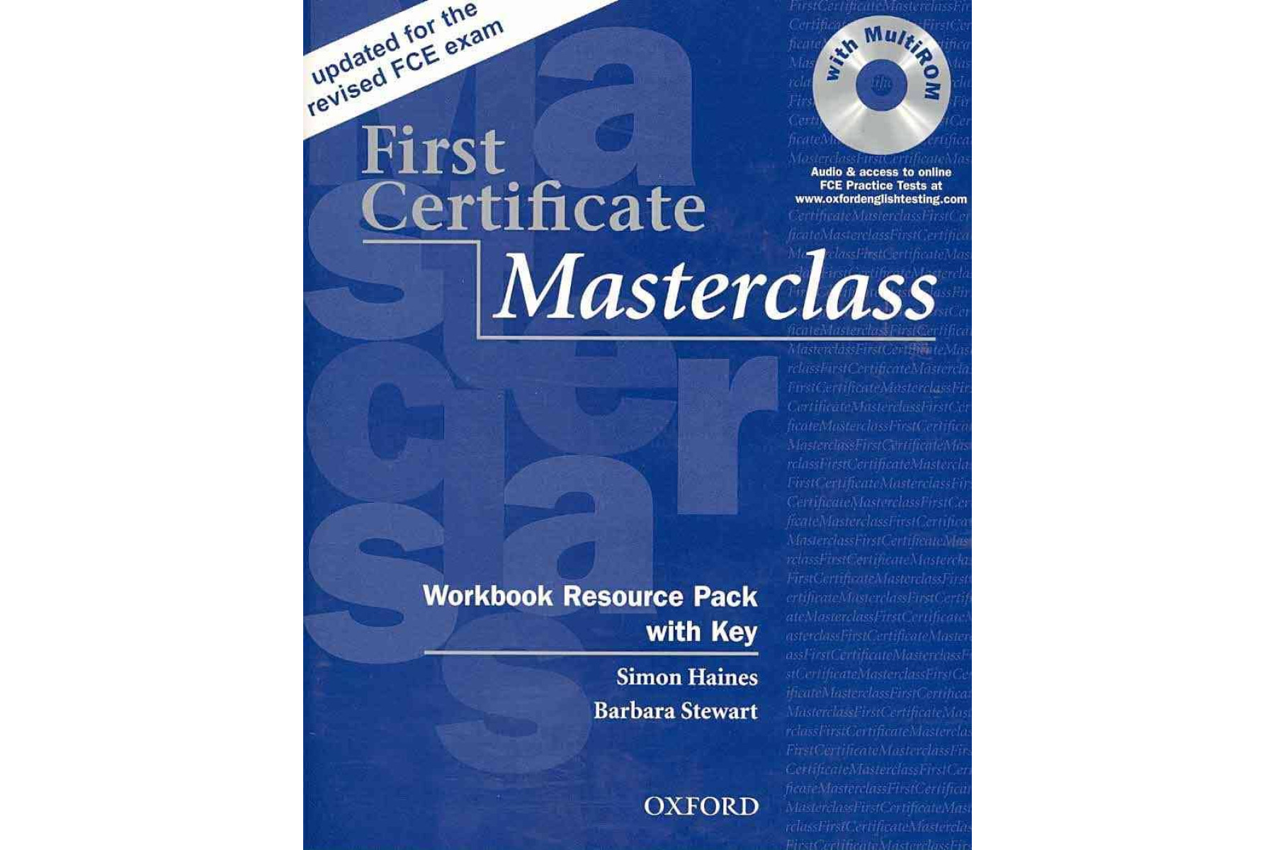 First Certificate Masterclass New Edition: Workbook and Audio CD Pack (with Key)