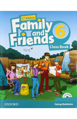 Family and Friends 2nd Edition 6 Class Book and MultiROM Pack