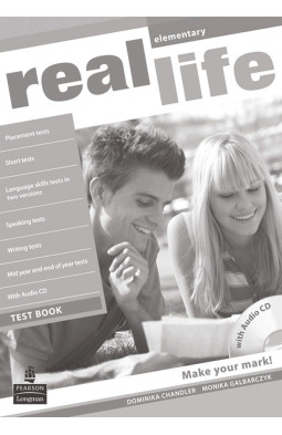 Real Life Global Elementary Test Book and Test Audio CD Pack