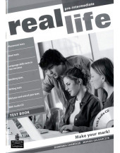 Real Life Global Pre-Intermediate Test Book and Test Audio CD Pack