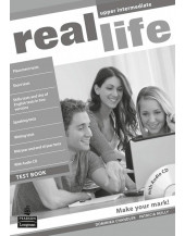 Real Life Global Upper Intermediate Test Book & Test Audio CD Pack