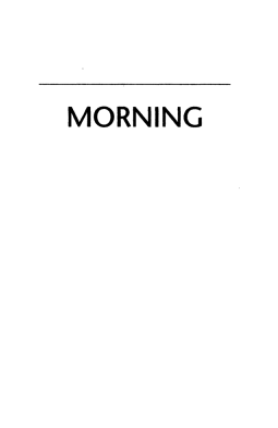 Morning, Noon and Night