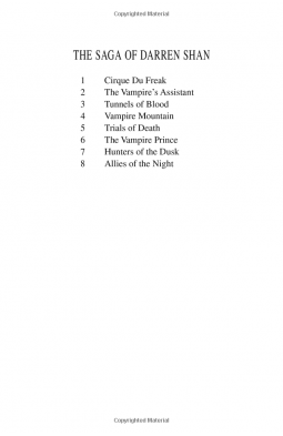 Allies of the Night: The Saga of Darren Shan Book 8
