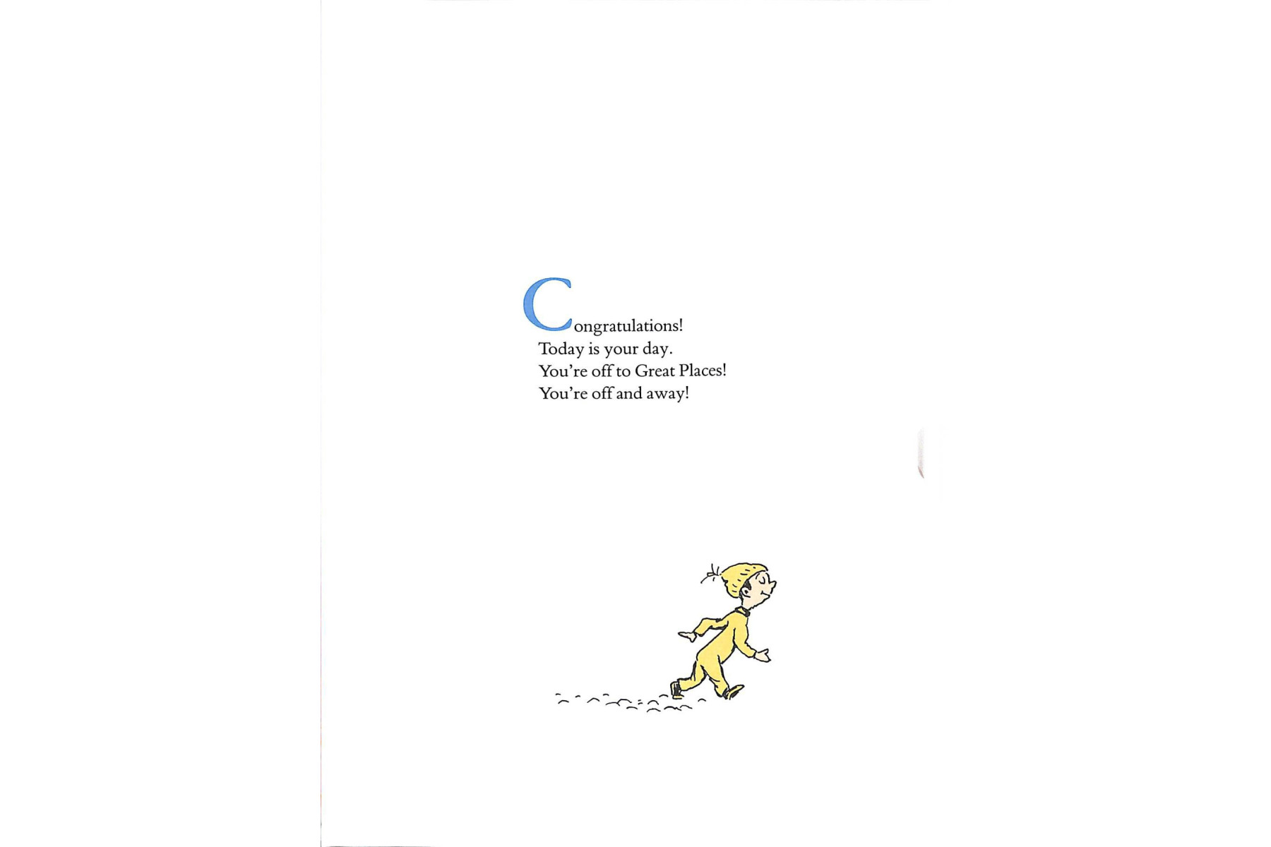 Oh, The Places You'll Go!: Yellow Back Book