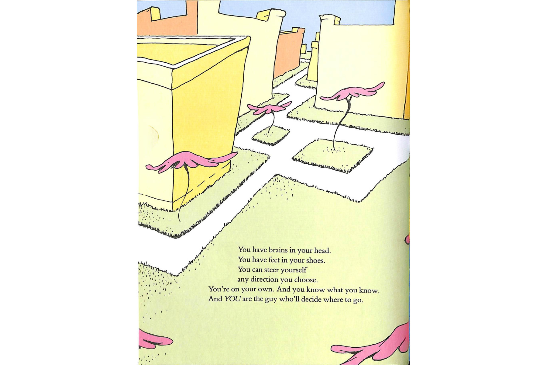 Oh, The Places You'll Go!: Yellow Back Book
