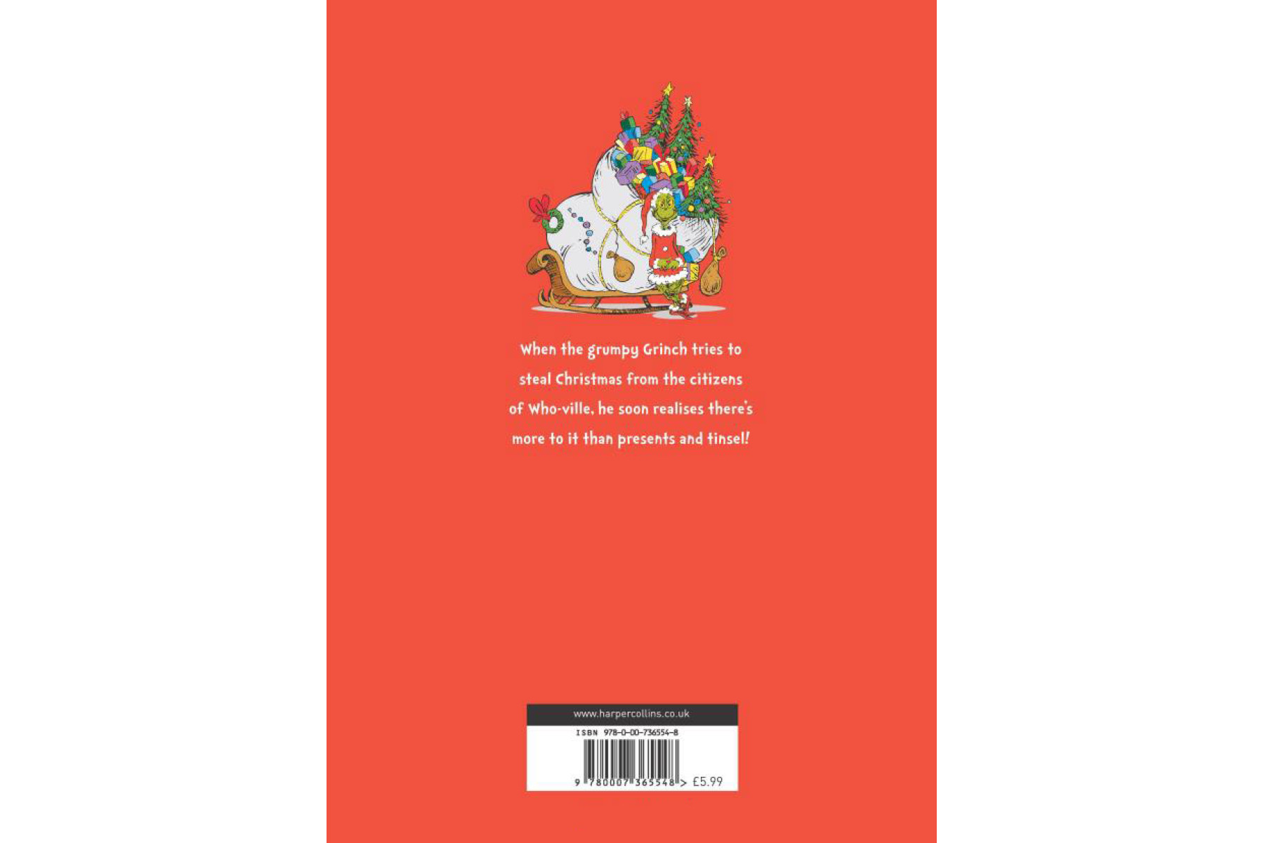 How the Grinch Stole Christmas!: Yellow Back Book