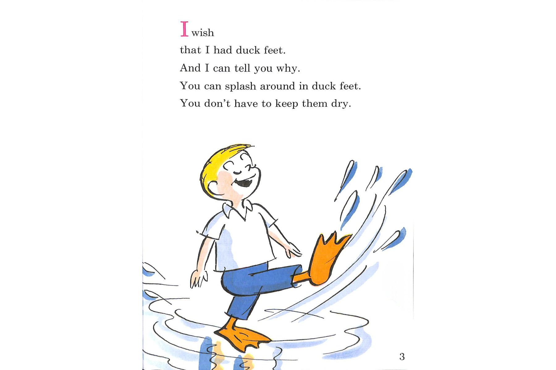 I Wish That I Had Duck Feet (Dr Seuss - Green Back Book)