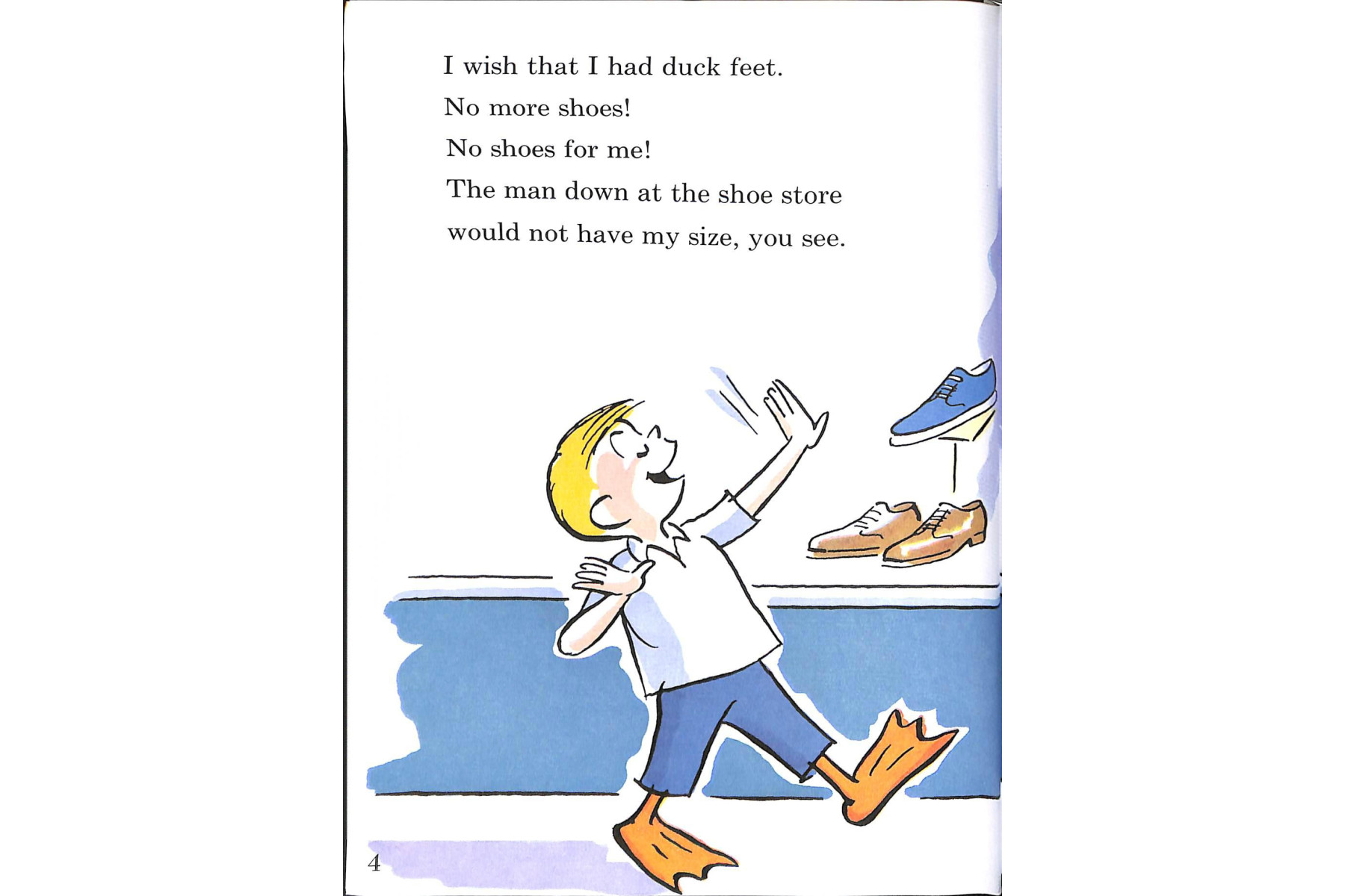 I Wish That I Had Duck Feet (Dr Seuss - Green Back Book)