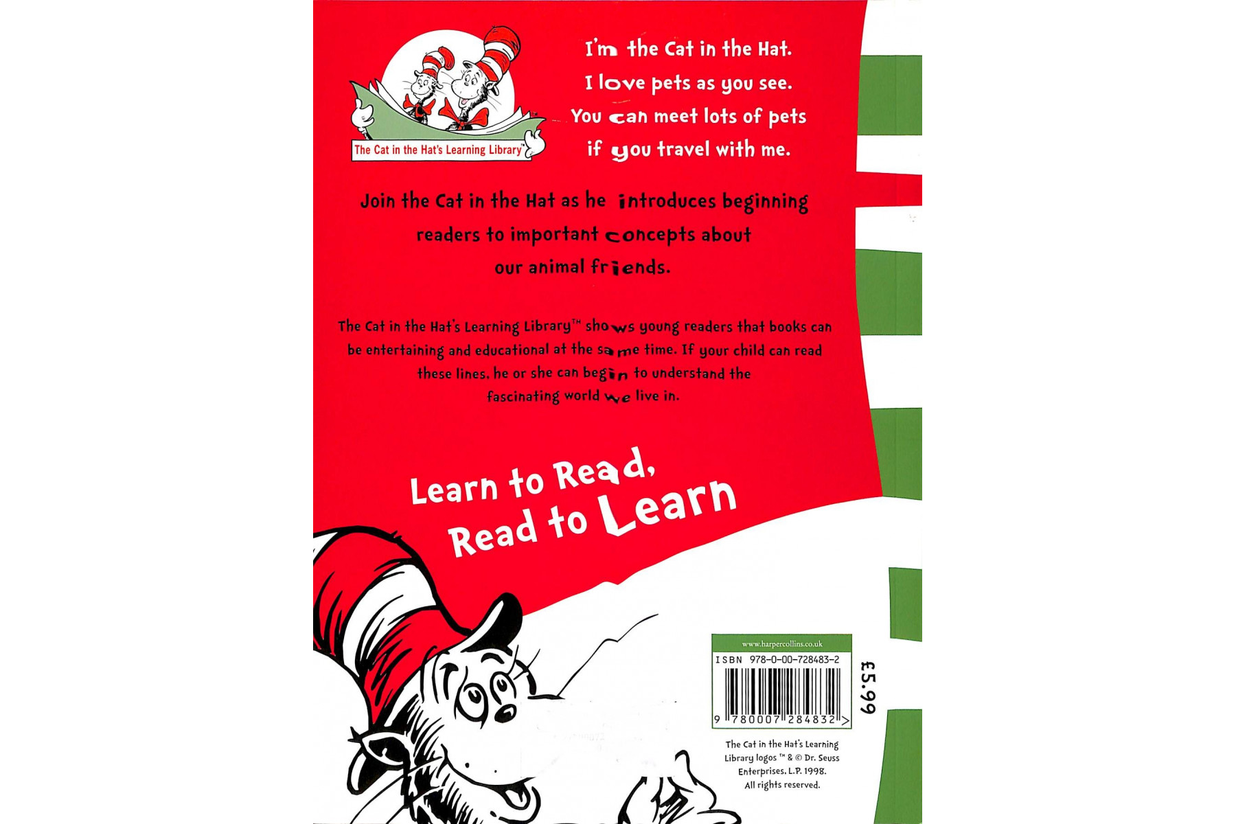 Oh, the Pets You Can Get! (Cat in the Hat's Learning Library)
