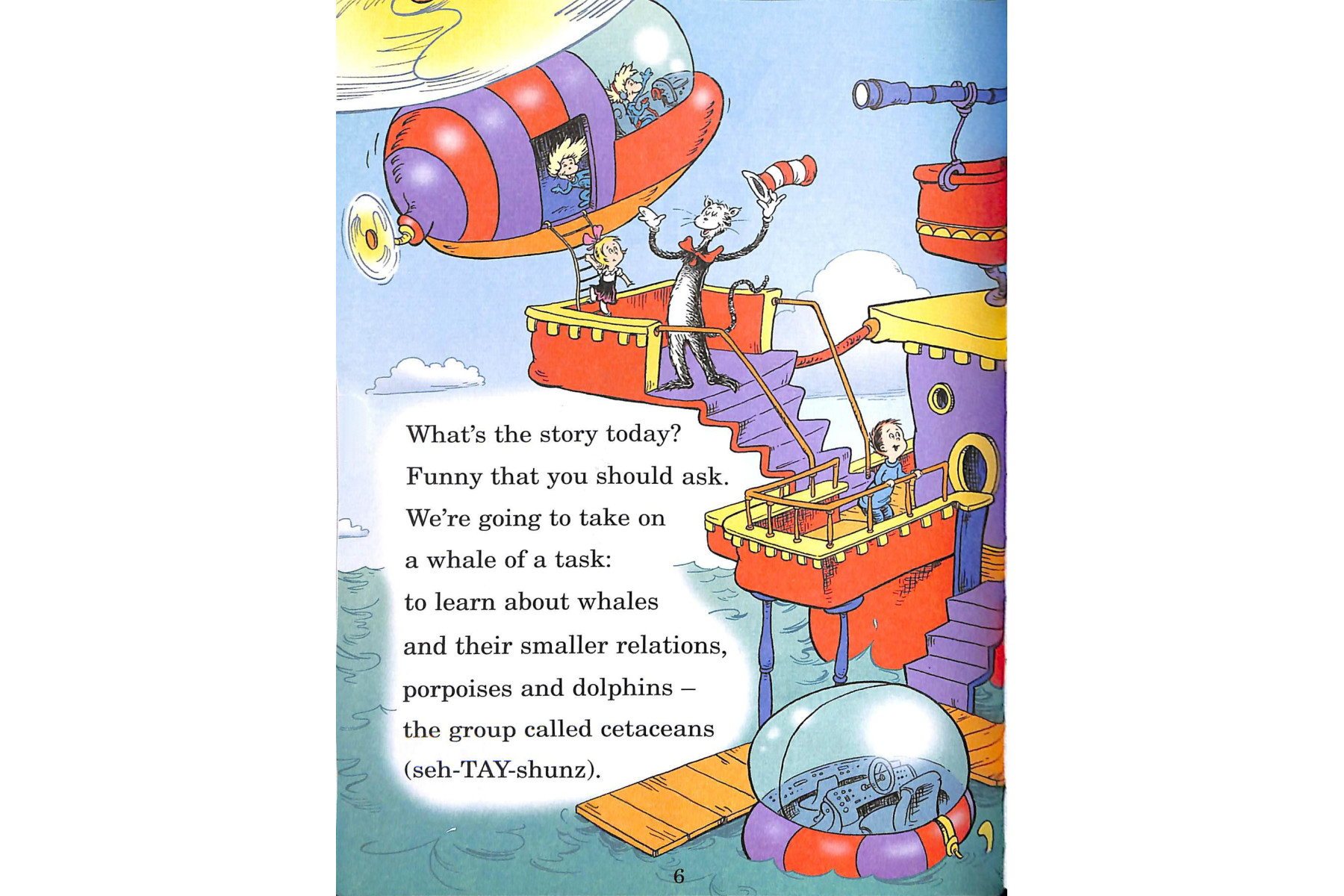 Whale of a Tale! (Cat in the Hat's Learning Library)