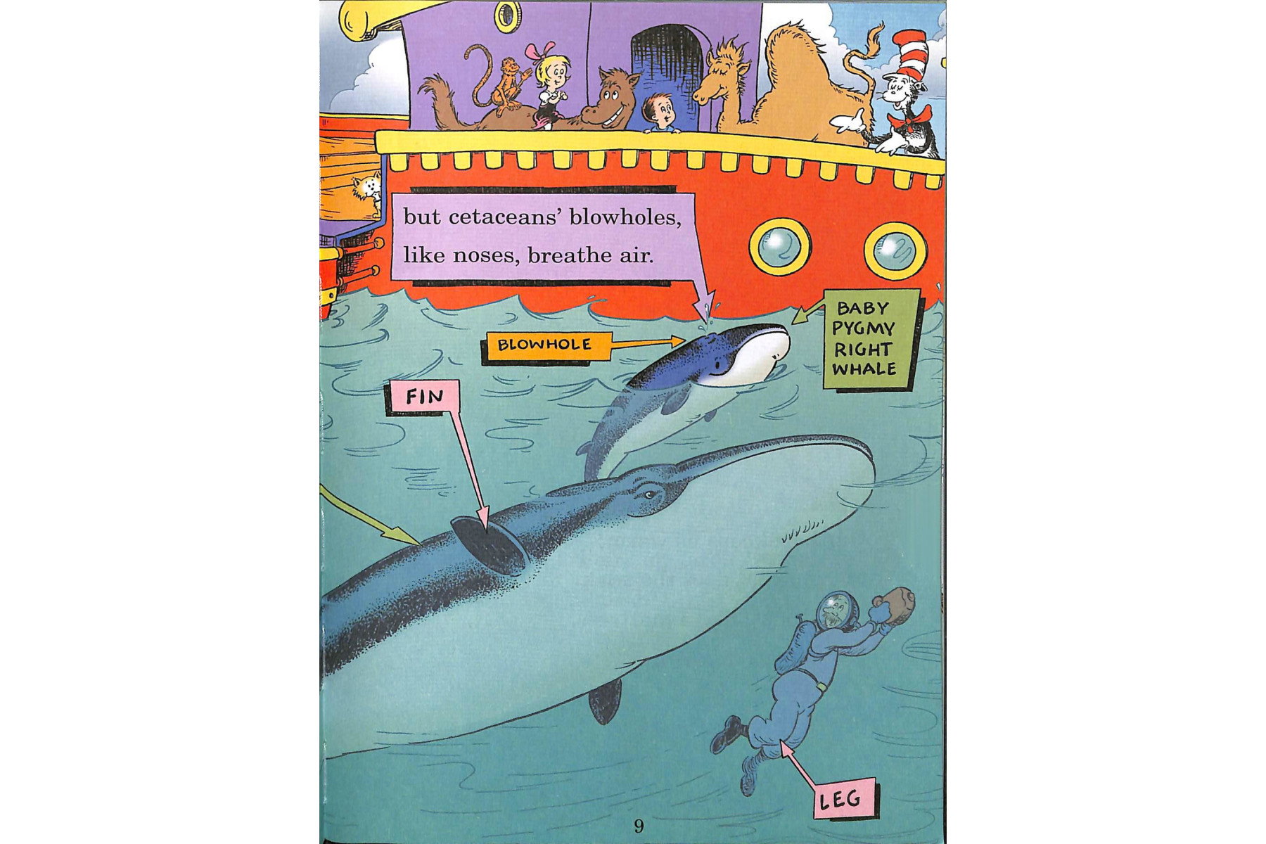 Whale of a Tale! (Cat in the Hat's Learning Library)