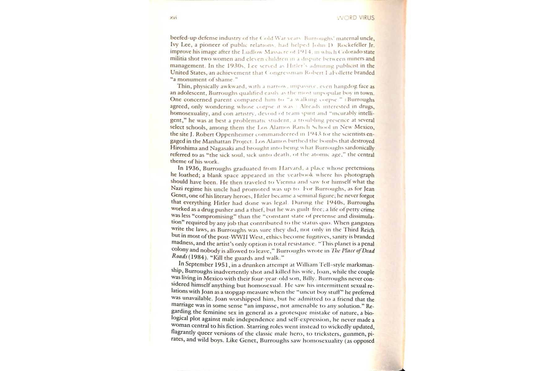 World Virus: The William Burroughs Reader