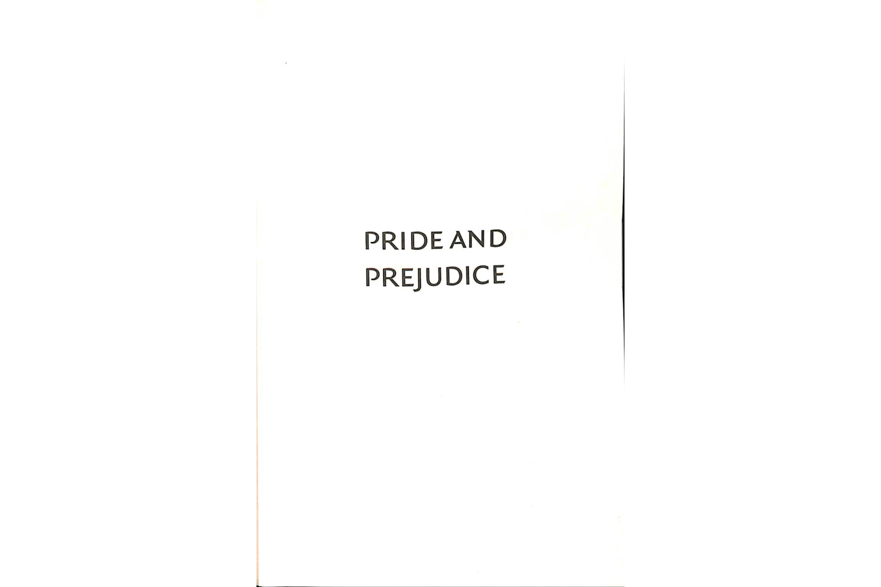 Pride and Prejudice (Collins Classics)